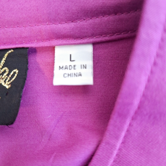 Bob Mackie brand" The Mave with Grommets" Quite luxury zipper closer jacket. - Picture 8 of 10